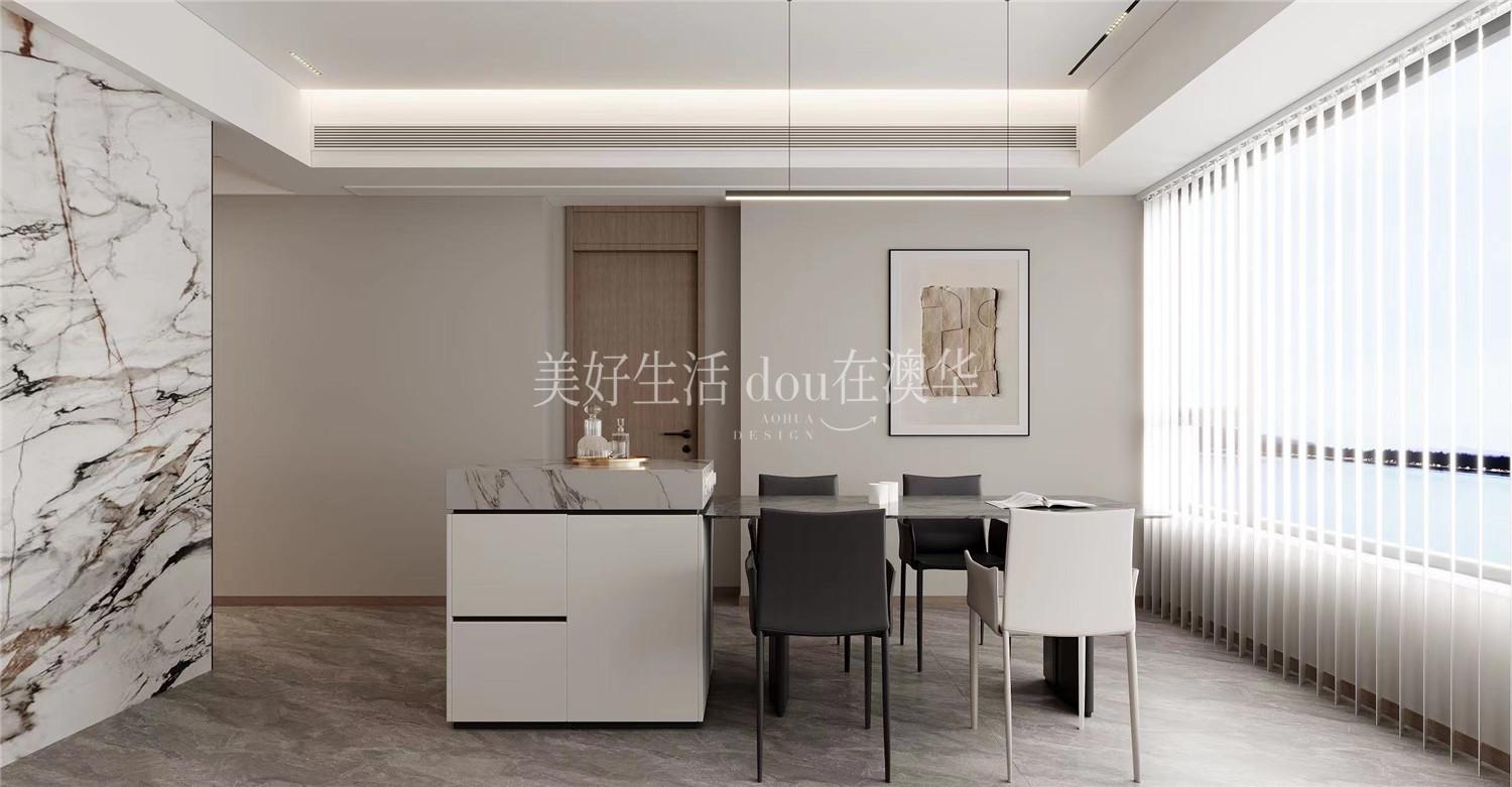 華僑城紅坊裝修效果圖,武漢室內(nèi)設計,現(xiàn)代極簡