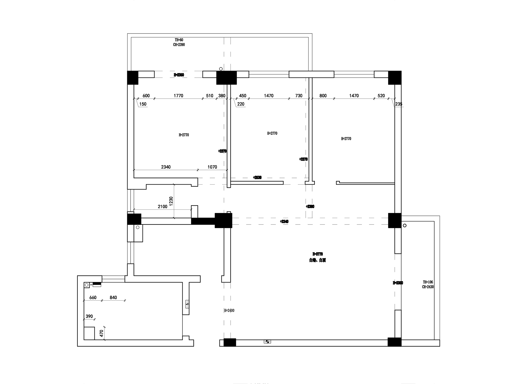 城市大廈130㎡現(xiàn)代黑白灰 城市大廈130㎡現(xiàn)代黑白灰